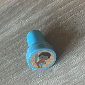 Blue Kids Toy Stamp